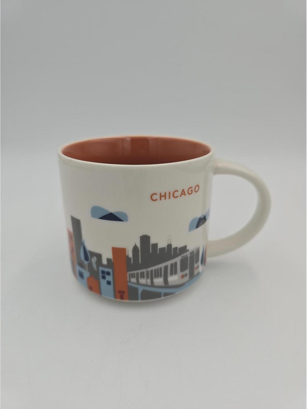 Starbucks Chicago You Are Here Collection Ceramic Mug